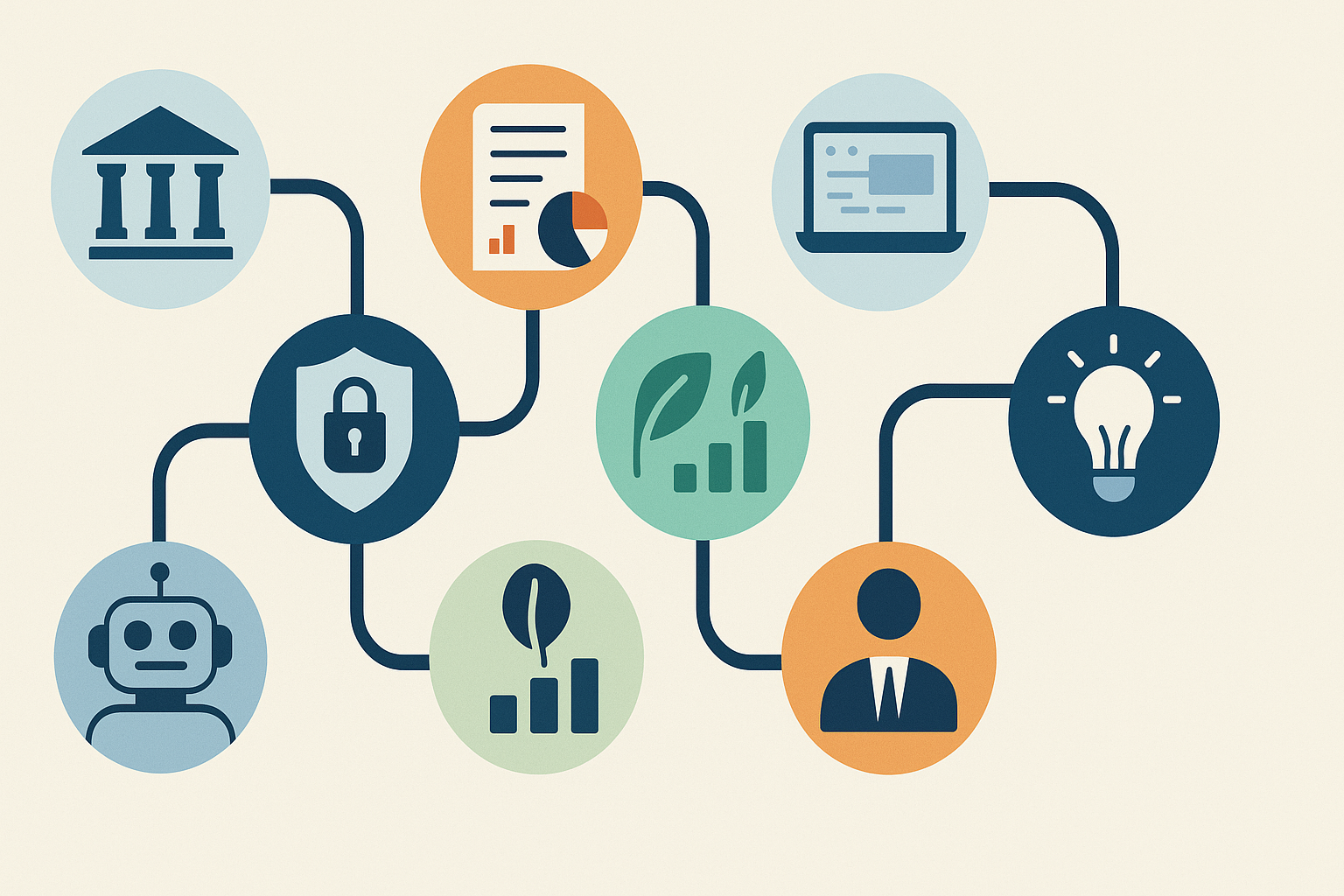 Infografik: Rechtliche Herausforderungen und Chancen für Startups 2025