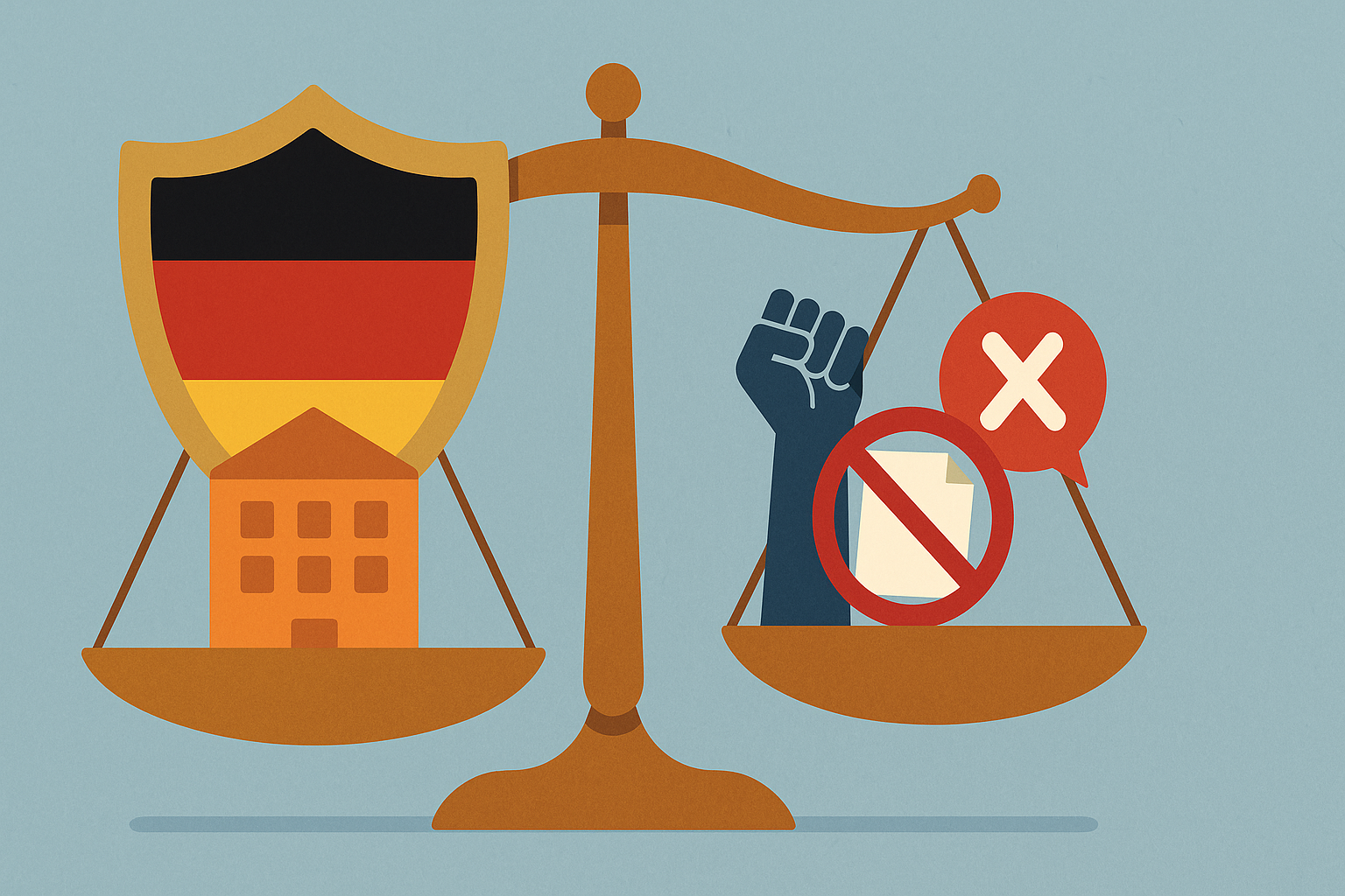 Infografik zur Meinungsfreiheit von Unternehmen und den Grenzen durch Cancel Culture und Boykottaufrufe