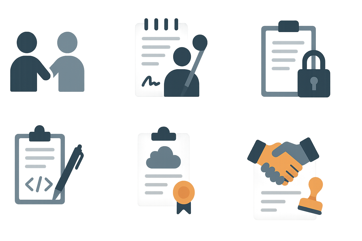 Übersicht der wichtigsten Vertragstypen für Startups