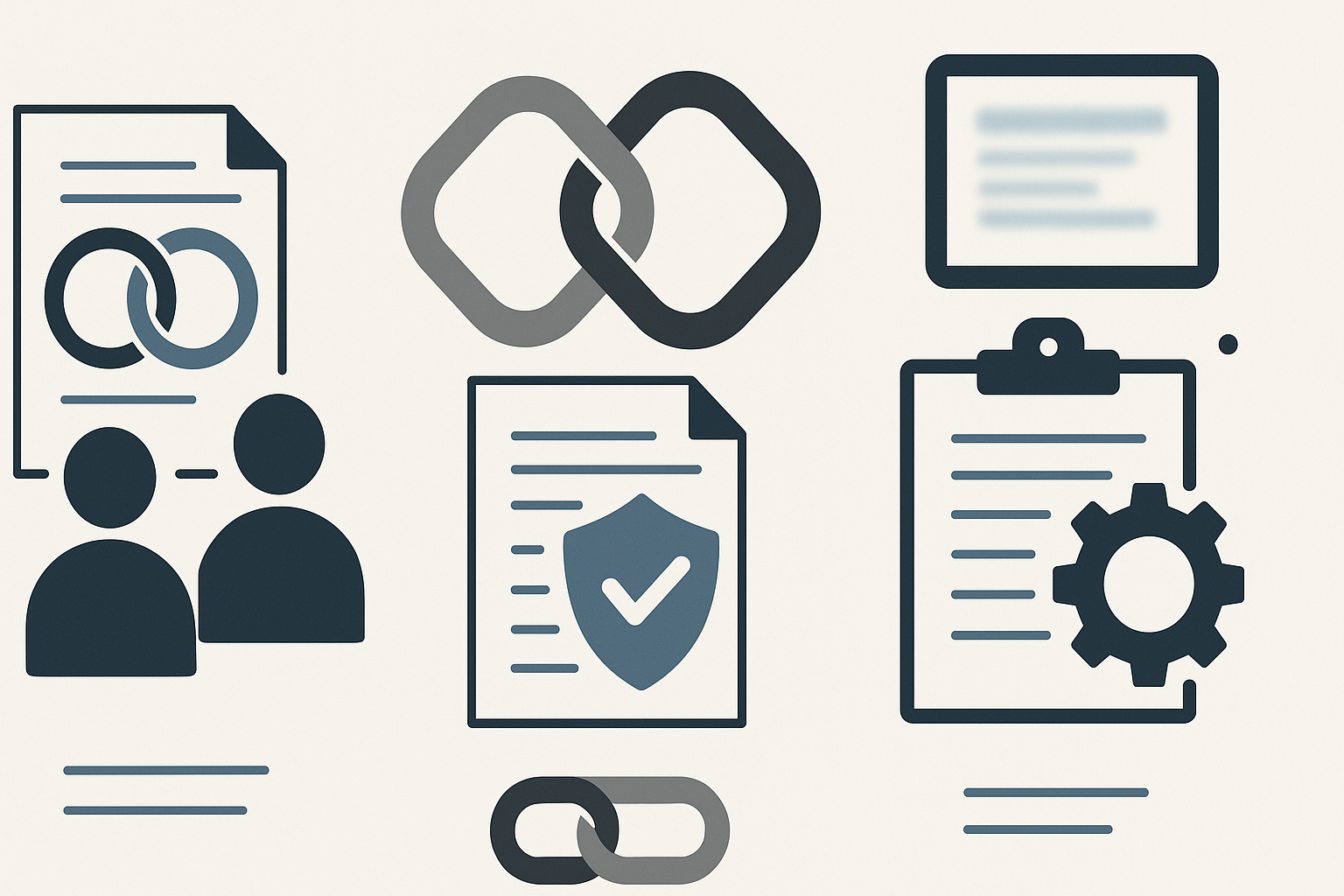 Illustration: Zentrale Elemente der Vertragsgestaltung in Joint Ventures