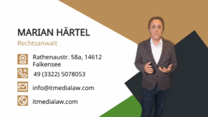 Über Rechtsanwalt Marian Härtel - die Visitenkarte
